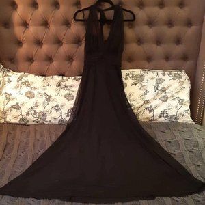 Floor length Evening gown by Let’s Fashion.